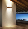 Đèn LED gắn tường ngoài trời Nanoco NBL1291AWD 20W (màu gỗ)