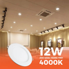 Đèn LED Slim Panel âm trần Nanoco Mira 12W (khoét lỗ Ø135)