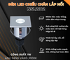 Đèn LED chiếu chân âm tường vuông mini Nanoco NSL2102 1W IP65