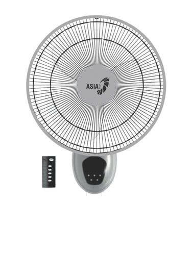 Quạt treo tường có điều kiển ASIA VY3779E0 - 55w - Xám