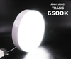 Đèn LED ốp trần nổi tràn viền Nanoco 18W tròn thân nhôm (Φ176/H43)