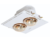 Đèn sưởi phòng tắm âm trần Nanoco NBHR202W 2 bóng 550W (công tắc)