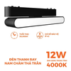 Đèn pha gập nam châm Nanoco NMGFF12xB 12W góc 110°