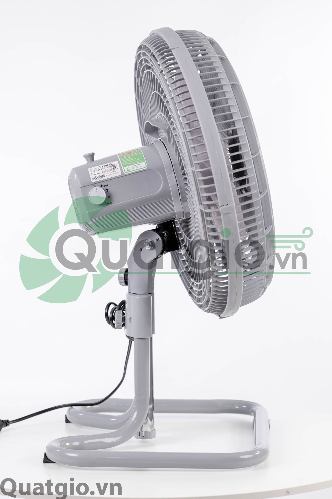 Quạt sàn ASIAvina TURBO MAX VY646990 (xám) - 100w (New 2025)