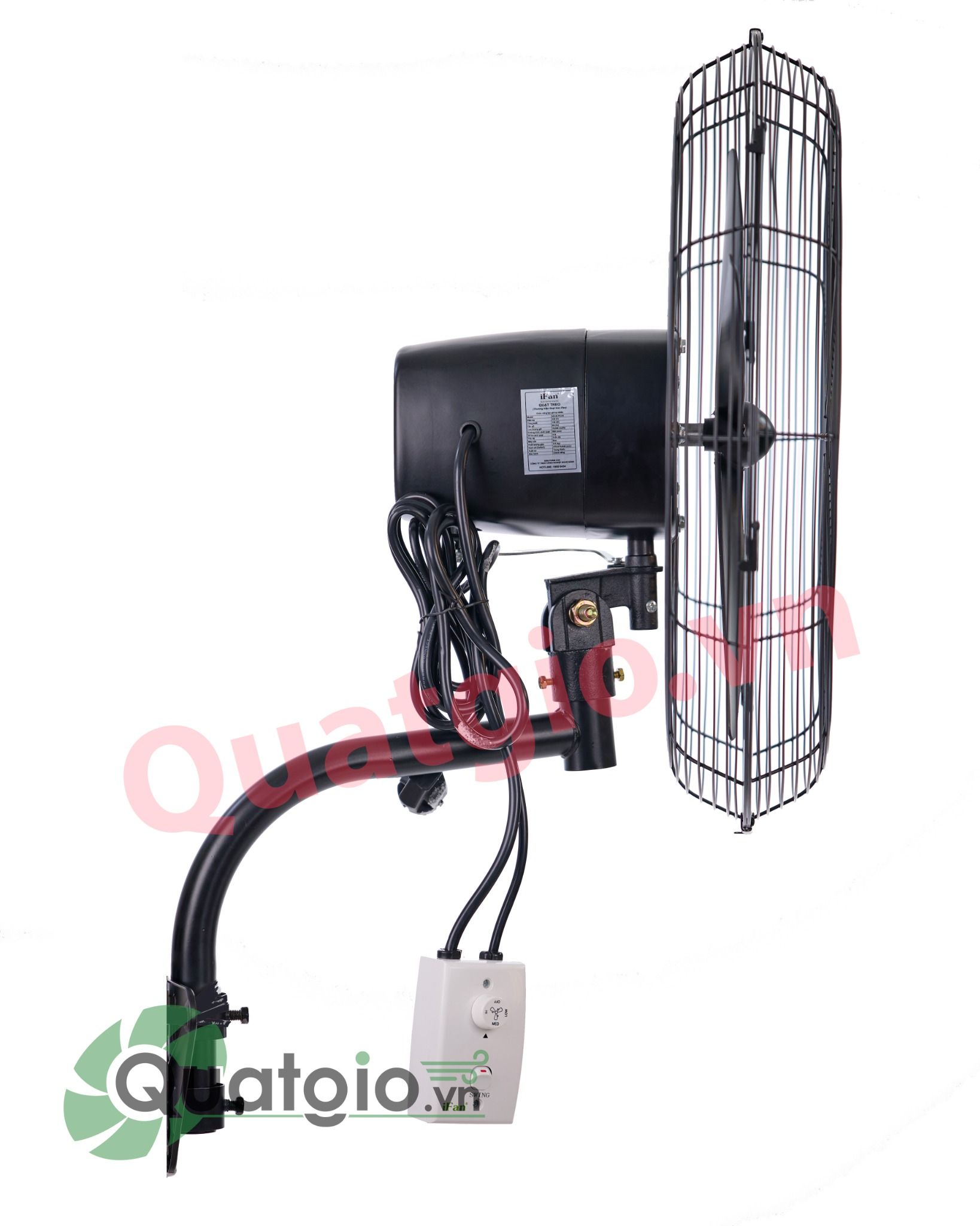 Quạt treo công nghiệp iFan NB-50-PLUS - hộp số - 150W