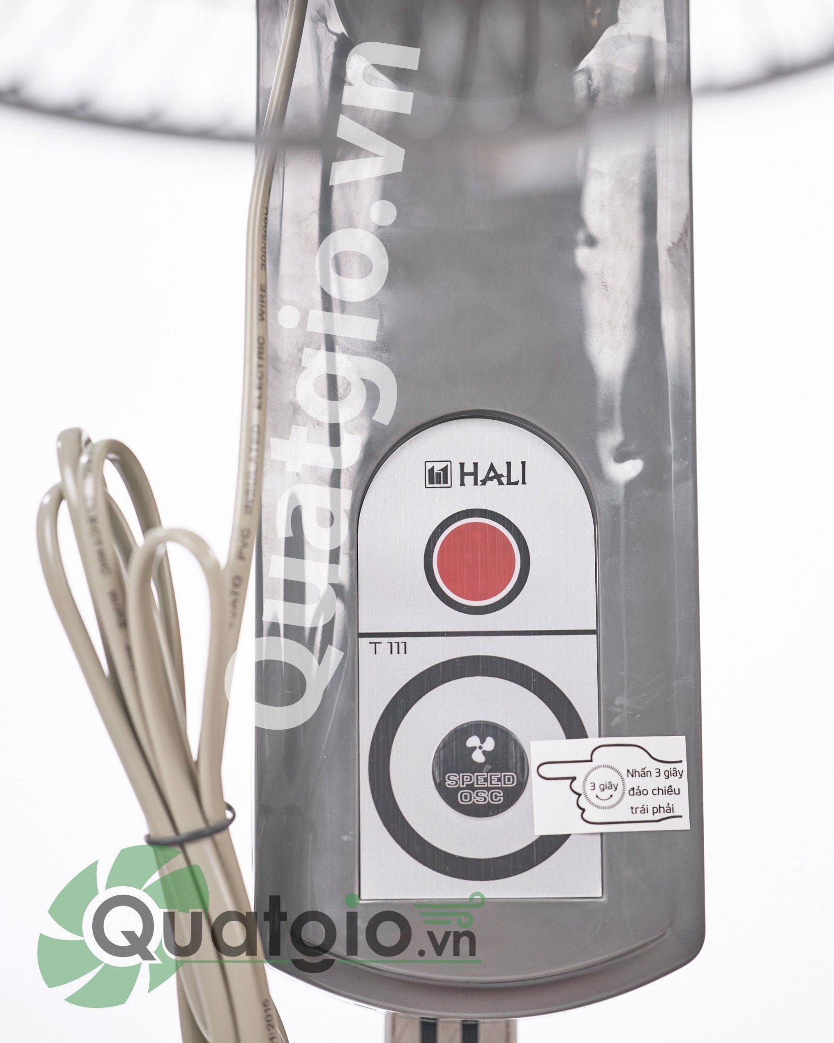 Quạt treo tường Hali T1-R có Remote