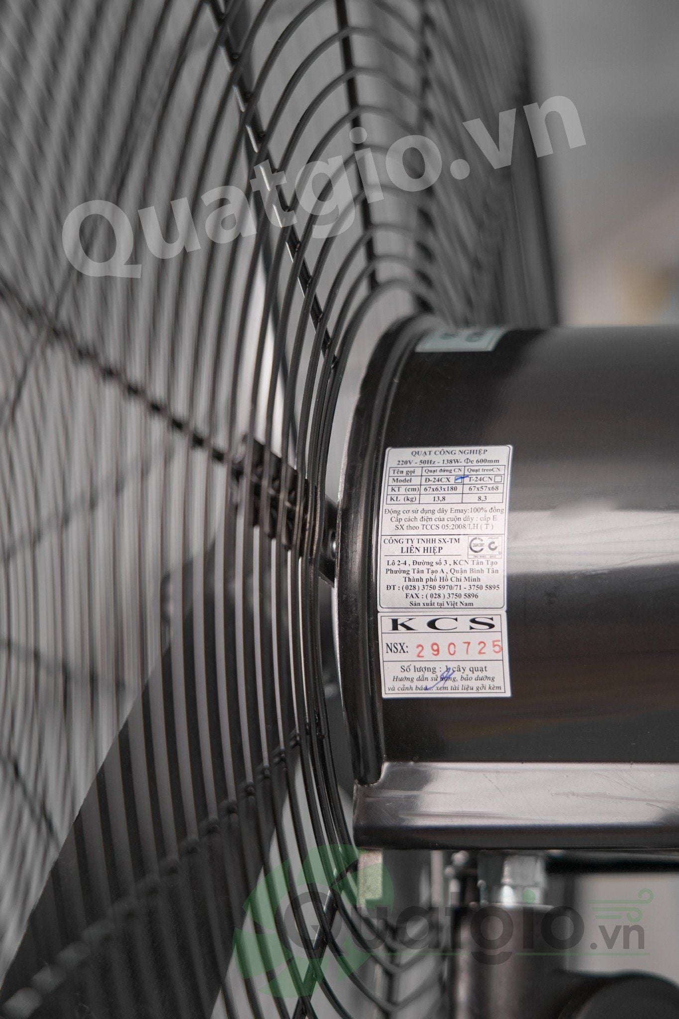 Quạt đứng công nghiệp LIFAN Đ-24CX - 60cm - 138W