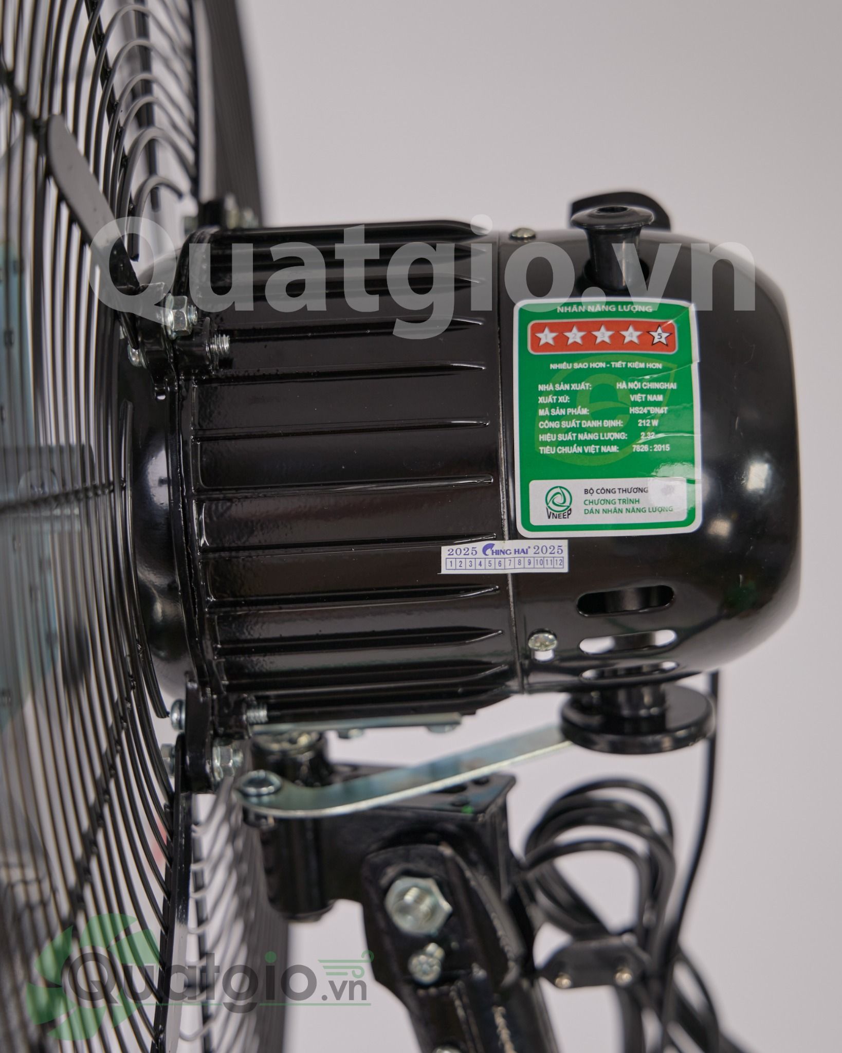 Quạt treo công nghiệp Ching Hai W24-4T cánh 60cm (225w)