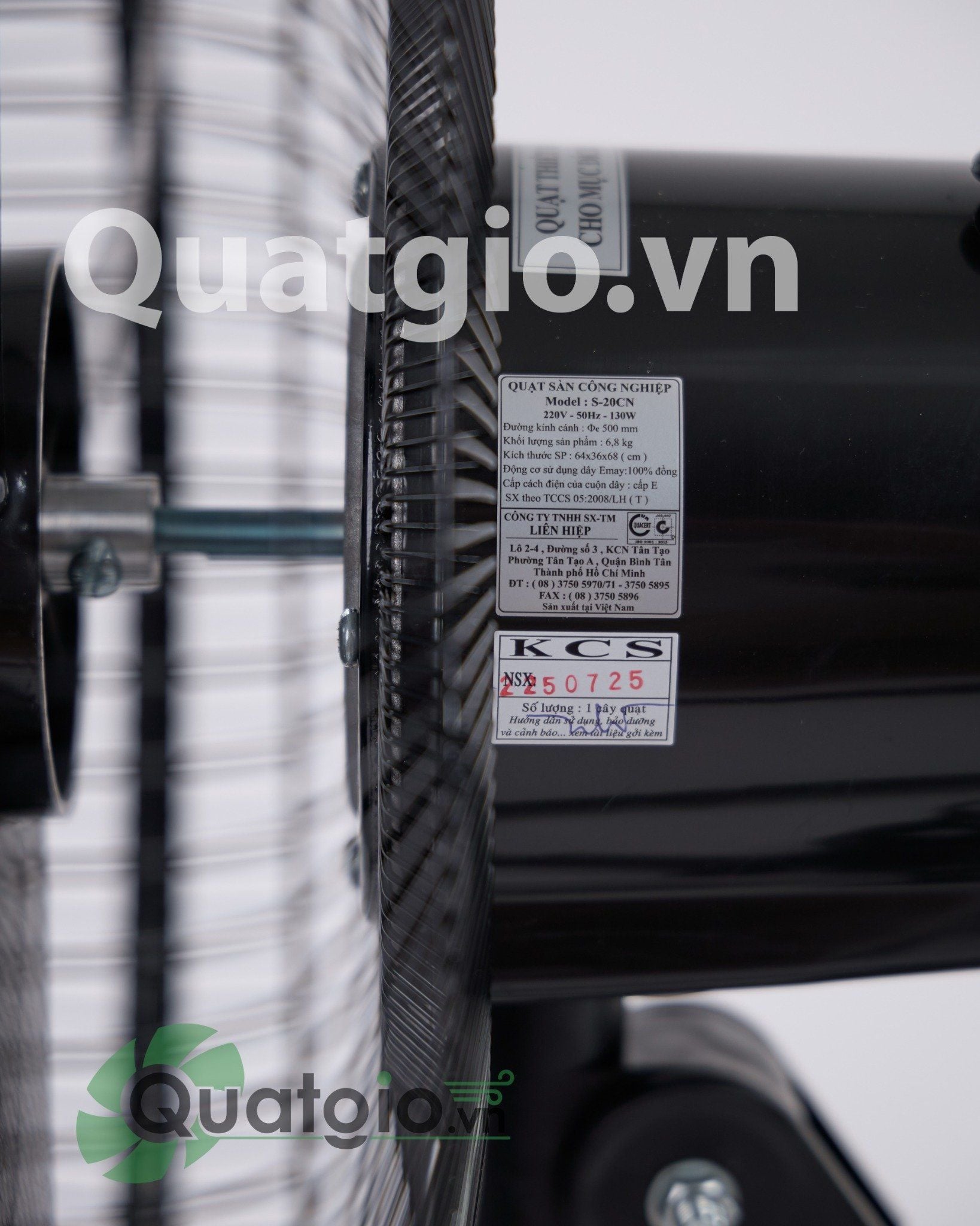 Quạt sàn công nghiệp Lifan S-20CN - 50cm - 130W