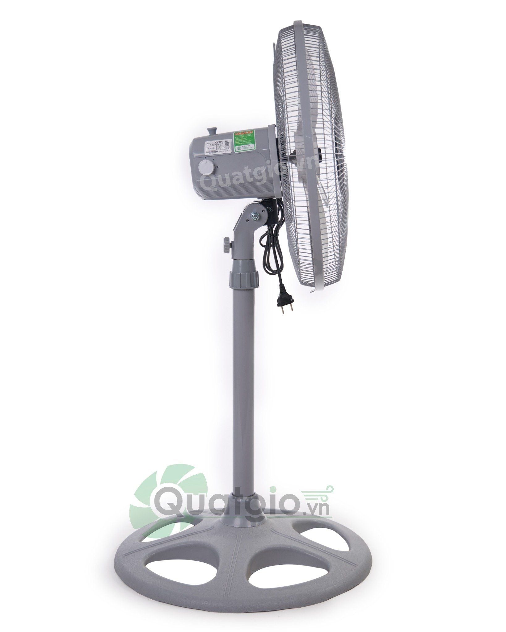 Quạt đứng Bán Công Nghiệp Asia - Đen cam VY589890 / Xám VY589790 - 45cm - 80W
