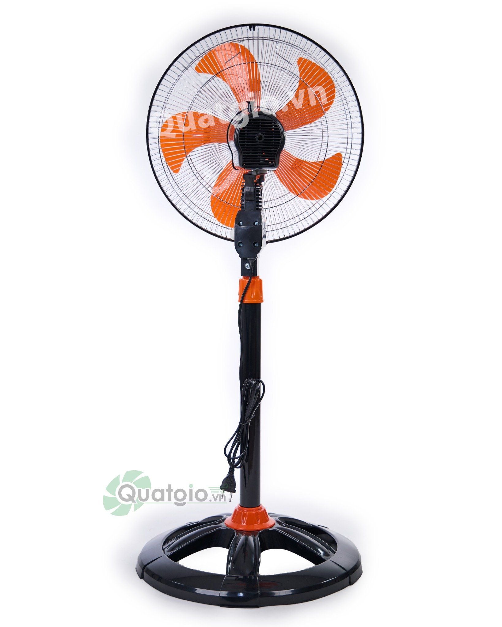 Quạt đứng Senko 5 cánh DTS1609 (60W) (Đen cam & Đen két)