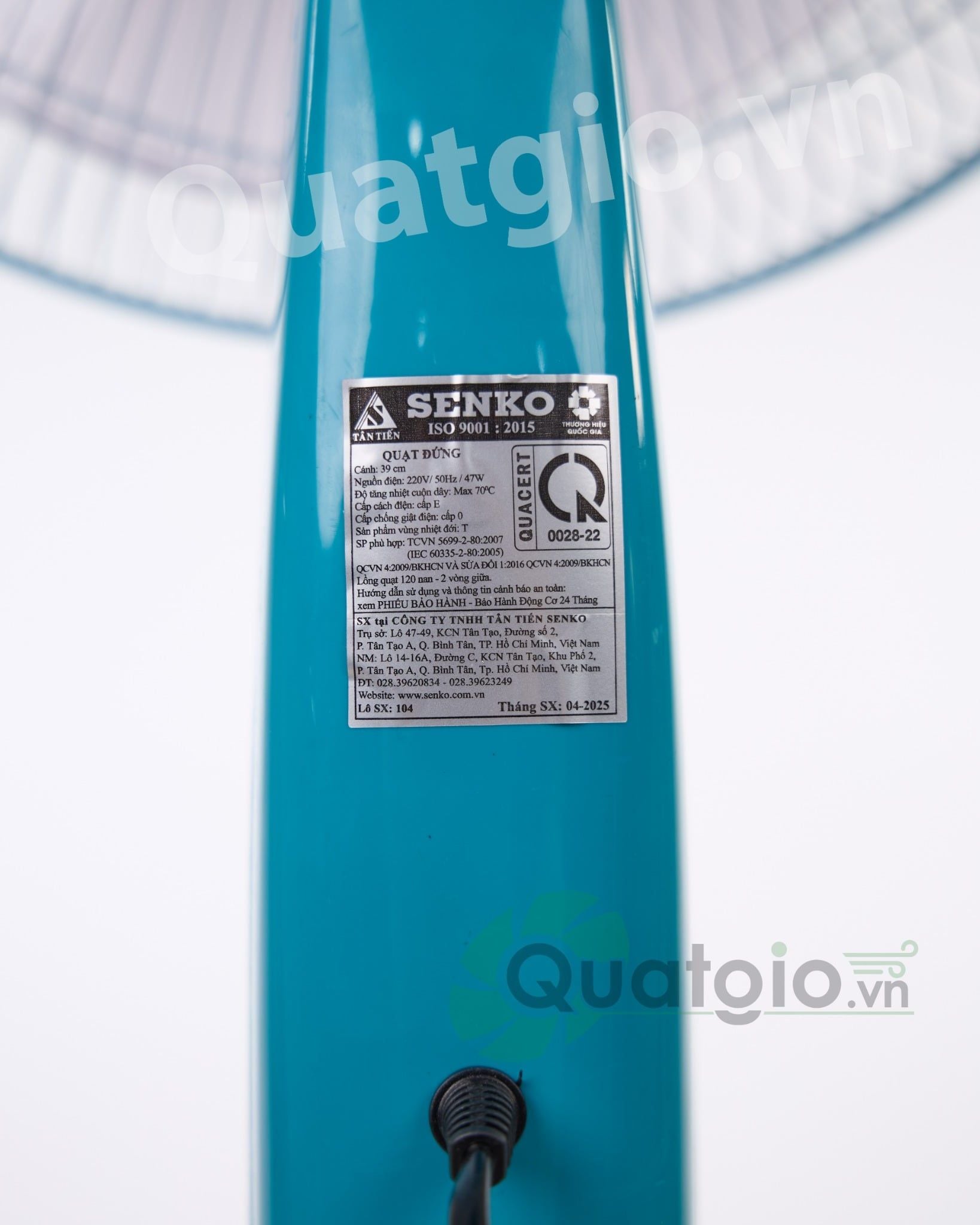 [Hỏa tốc] Quạt đứng Senko DH1600