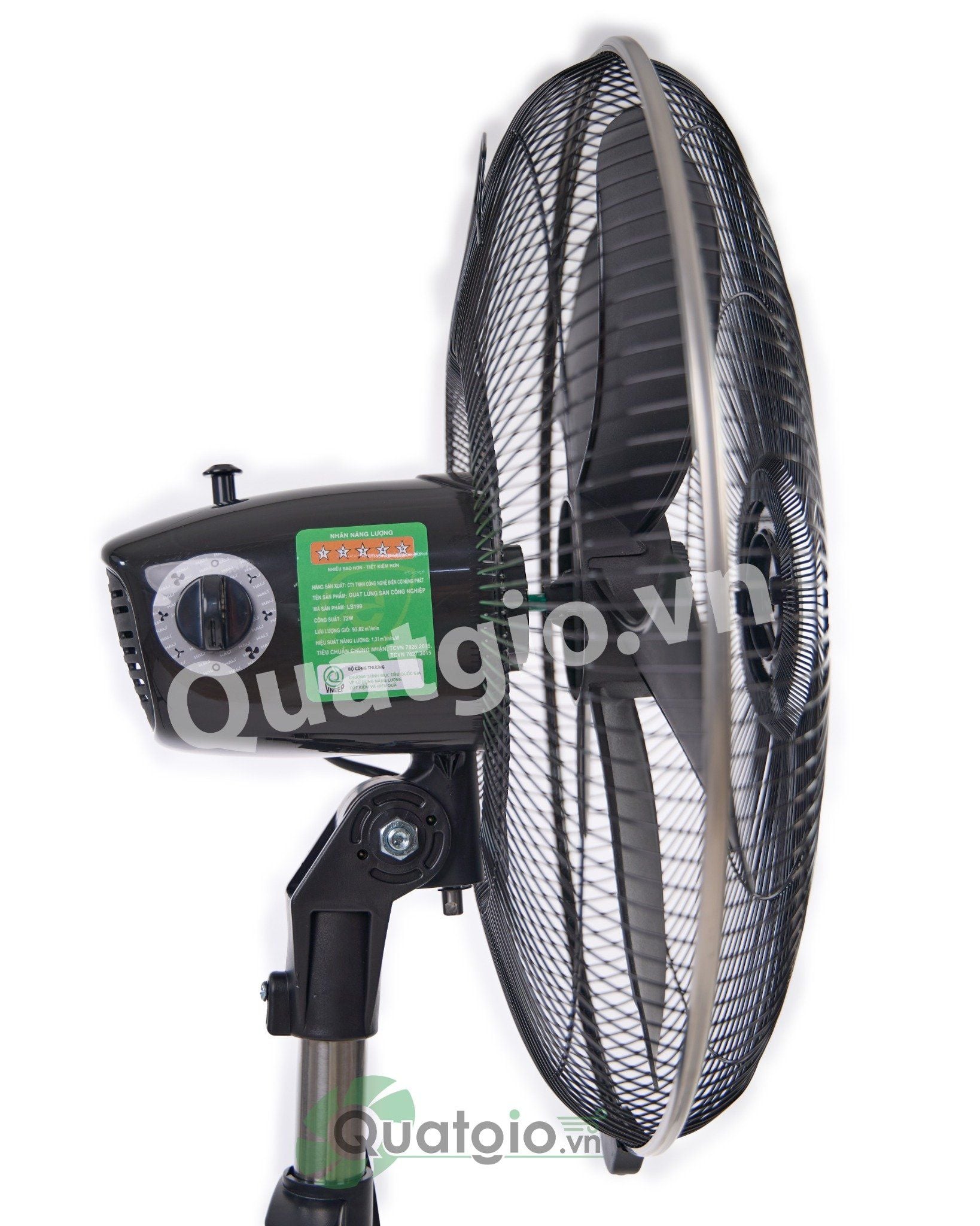 QUẠT SÀN HALI LS199 -72W - CÁNH 450mm