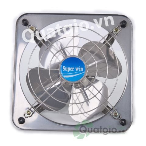 Quạt thông gió vuông inox Superwin FDI 25-4 / FDI 30-4 / FD 35-4 (27W - 34W - 42W)