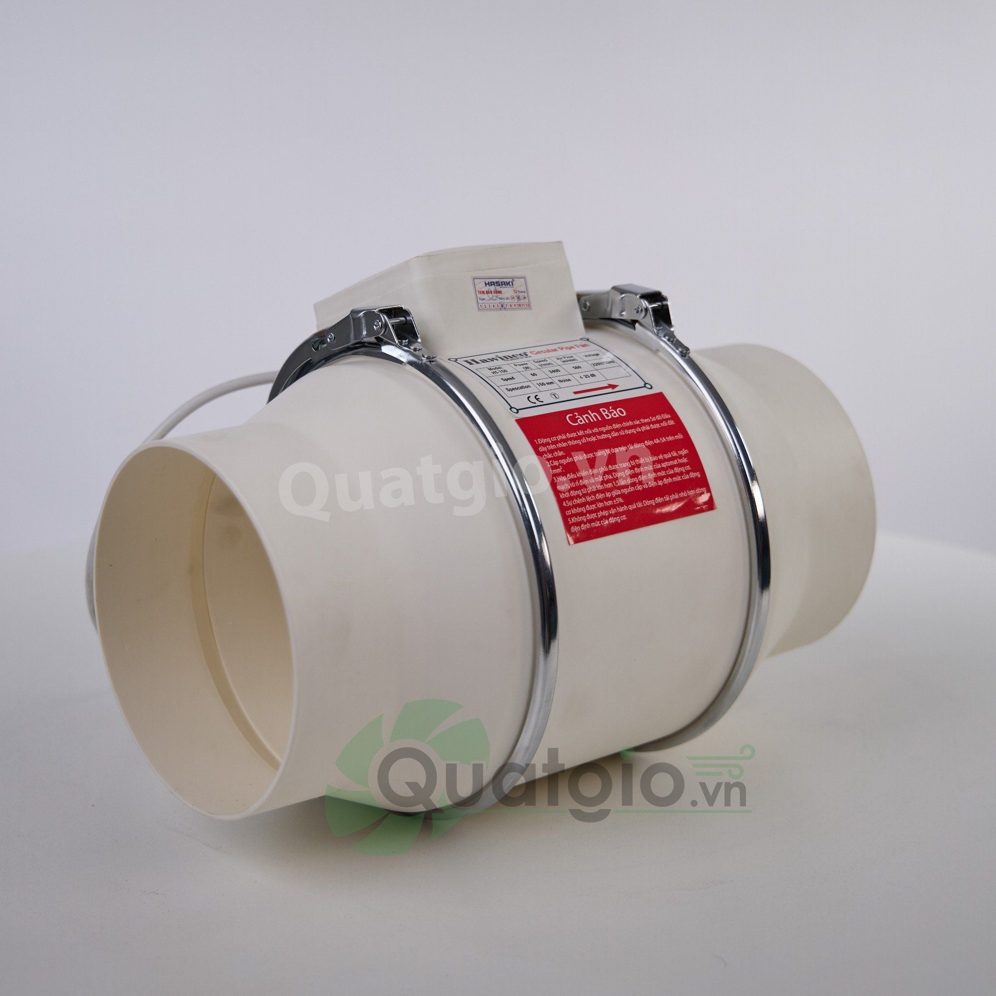 Quạt thông gió nối ống Hawinco HT-100 / HT-150 / HT-200