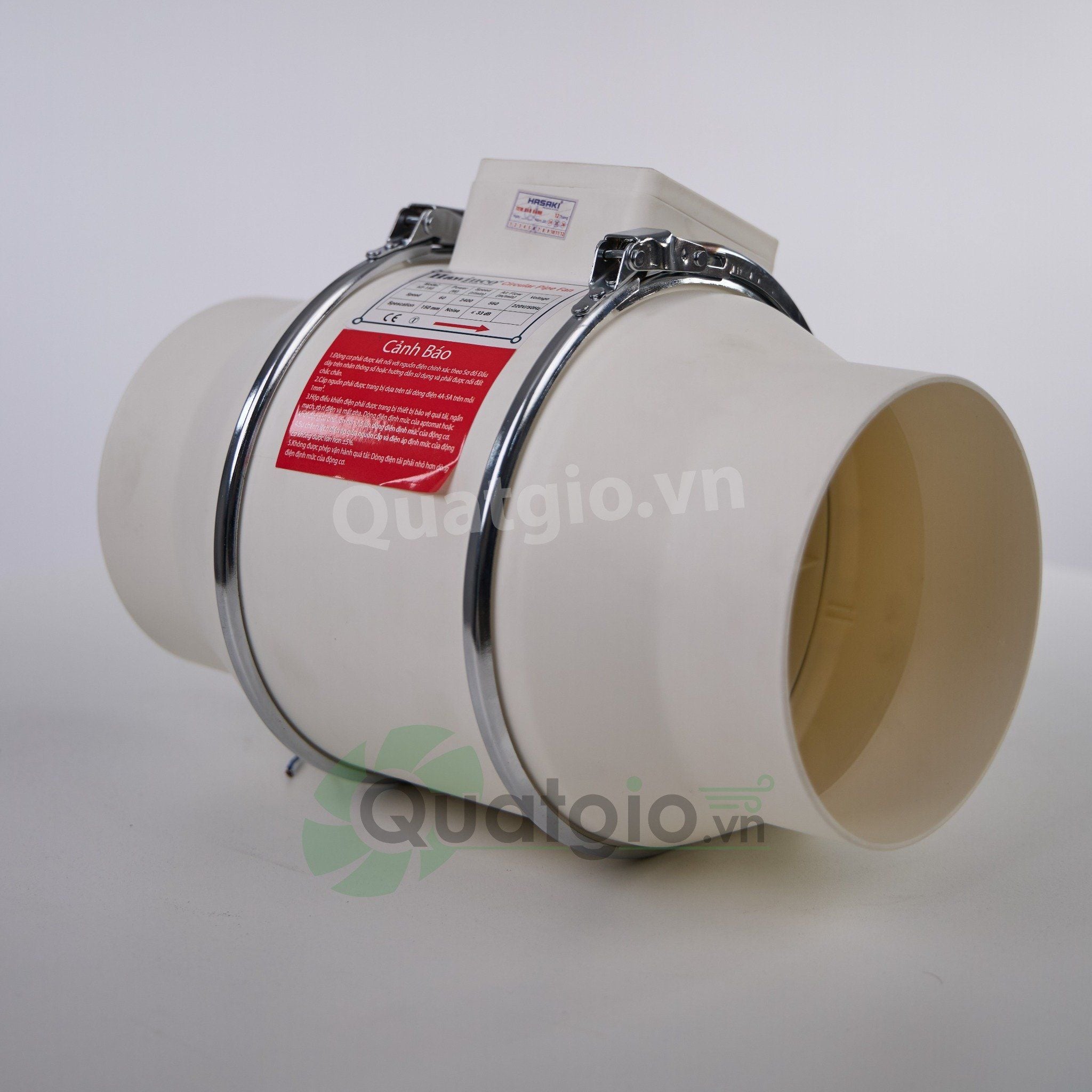 Quạt thông gió nối ống Hawinco HT-100 / HT-150 / HT-200