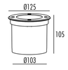 Đèn LED âm đất sân vườn Nanoco NGL2641 7W IP67