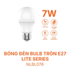 Bóng đèn LED Bulb tròn E27 Nanoco Lite Series 7W