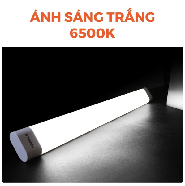 Đèn LED bán nguyệt Oval nhôm Nanoco 60W (1200 mm)