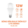 Bóng đèn LED Bulb tròn E27 Nanoco Lite Series 12W