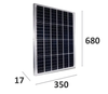 Đèn pha năng lượng mặt trời Nanoco NLFS200635L 200W IP67 (kèm tấm solar 6V35WP)