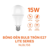Bóng đèn LED Bulb tròn E27 Nanoco Lite Series 15W