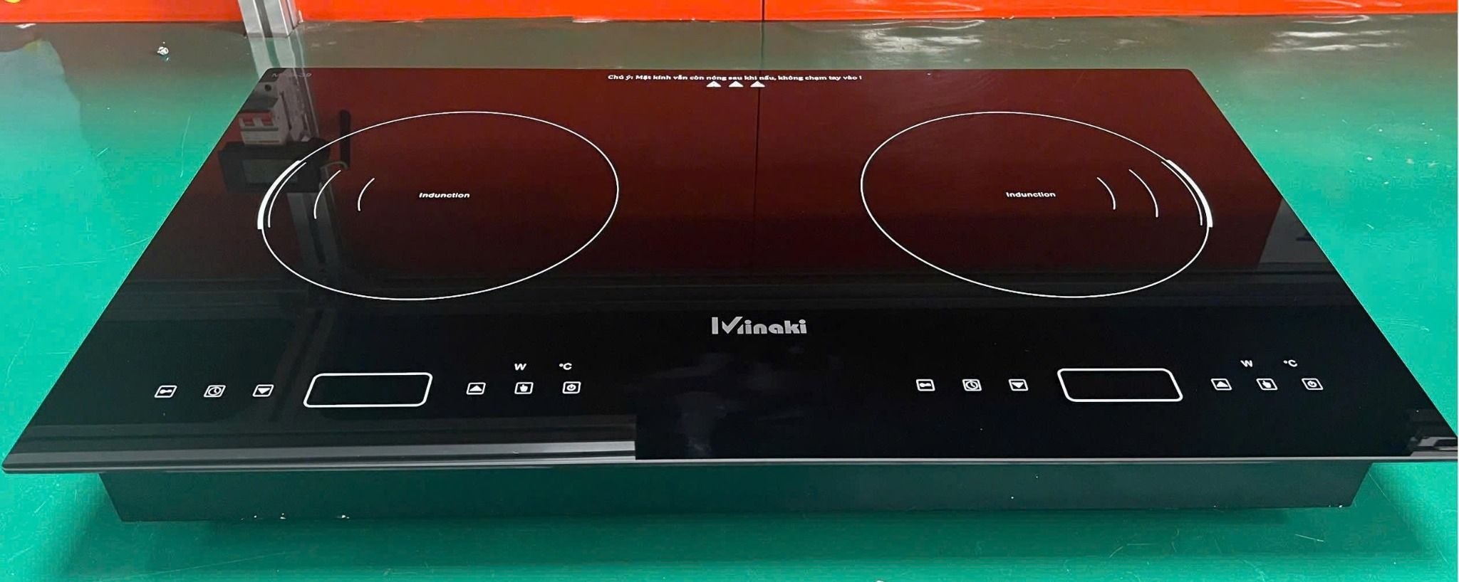 BẾP ĐIỆN TỪ ĐÔI MINAKI MKB-39