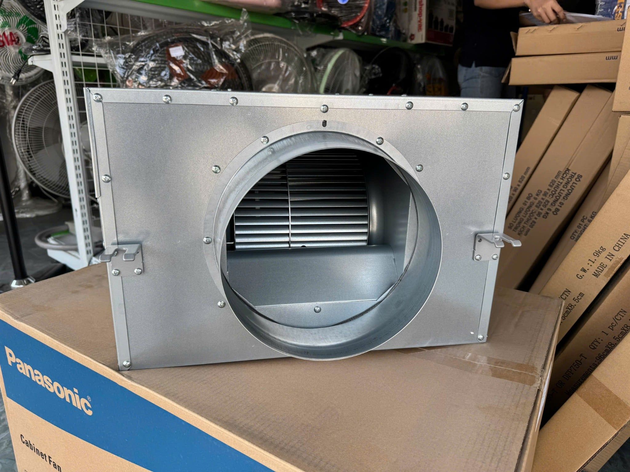 Quạt hút Cabinet Panasonic FV-12NS3 Ống dẫn phi 100mm