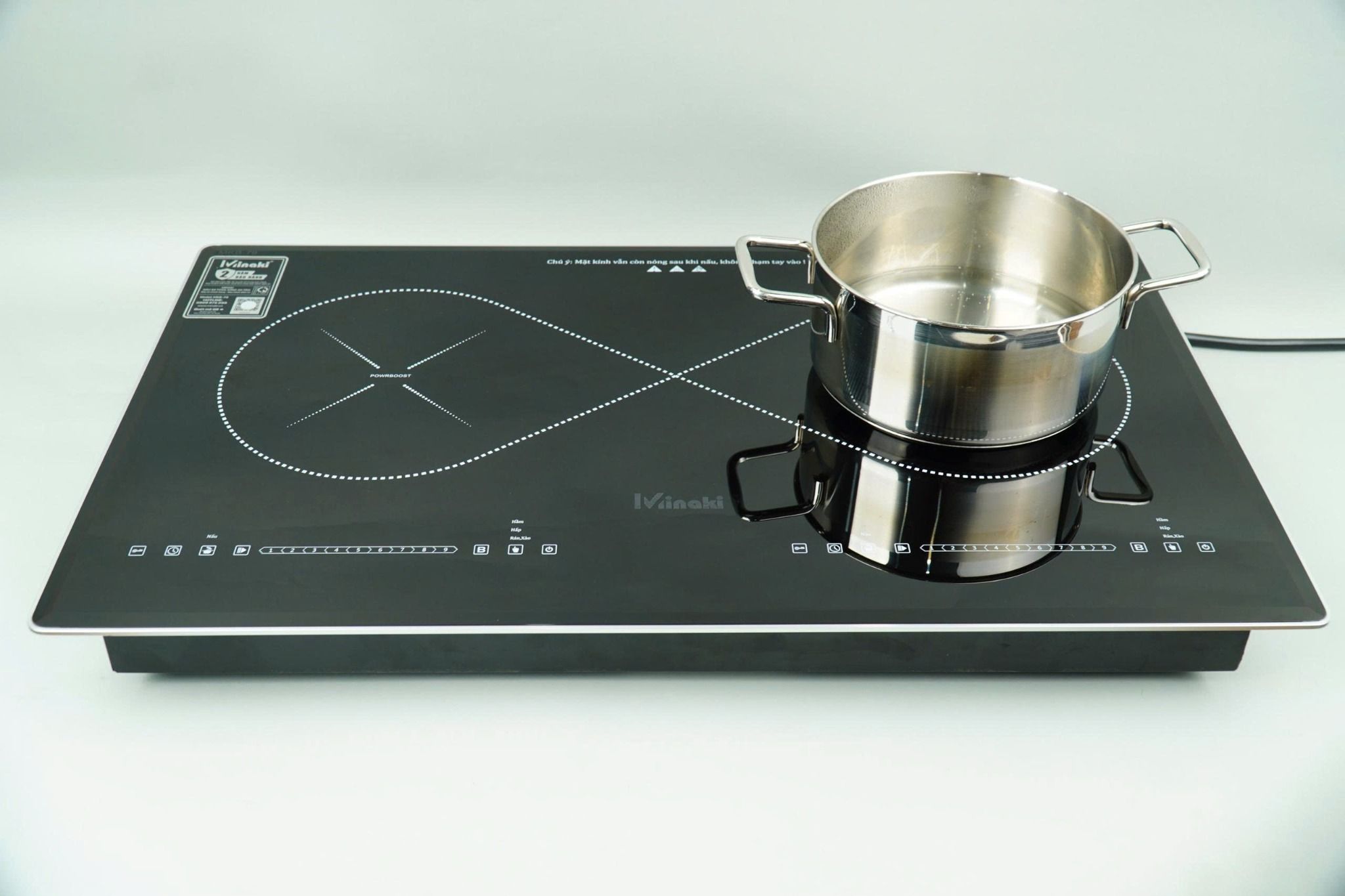 BẾP ĐIỆN TỪ ĐÔI MINAKI MKB-79