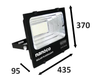 Đèn pha năng lượng mặt trời Nanoco NLFS300650L 300W IP67 (kèm tấm solar 6V50WP)