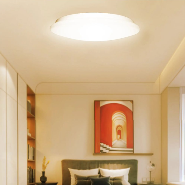 Đèn LED ốp trần chống ẩm Nanoco 18W/24W IP44 (thân nhựa PC)