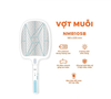 Vợt muỗi sạc điện Nanoco NMR105B (2 đèn LED siêu sáng)