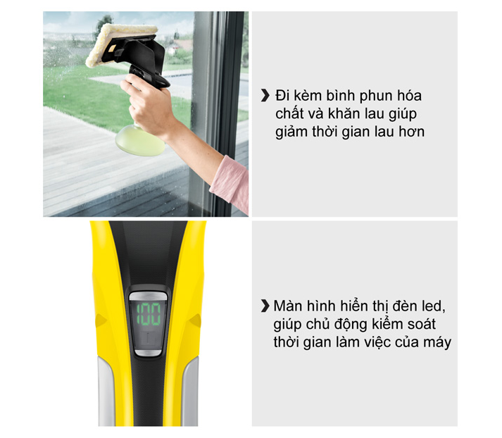 Máy lau kính Karcher WV6 Plus