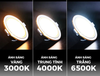 Đèn LED Slim Panel âm trần Nanoco Hera 9W viền vàng (khoét lỗ Ø110)