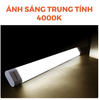Đèn LED bán nguyệt Oval nhôm Nanoco 60W (1200 mm)