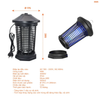 Đèn bắt muỗi Nanoco NML (ánh sáng 365nm, lưới điện)