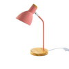 Đèn bàn Nanoco NDKC03 đế gỗ (tặng bóng LED bulb 5W E27)