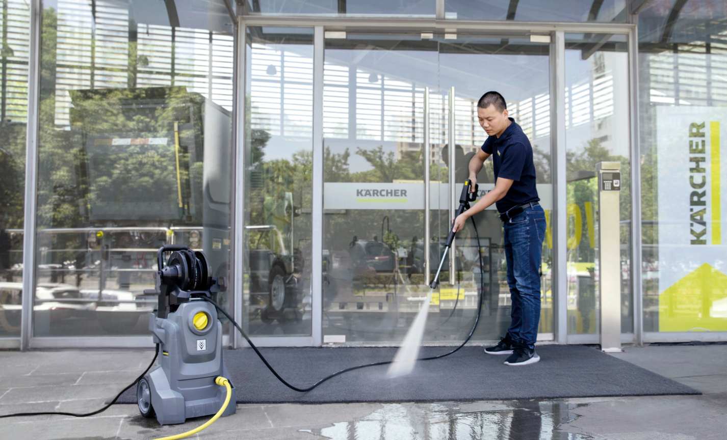 Máy làm sạch áp lực Karcher HD 4/10 X Classic *KAP