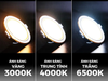 Đèn LED Slim Panel âm trần Nanoco Hera 12W viền vàng (khoét lỗ Ø135)