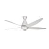 Quạt trần Panasonic F-60GDN 5 cánh động cơ DC – 2 màu (Trắng / Xám trắng), tùy chọn ty 21.2cm & 28.8cm