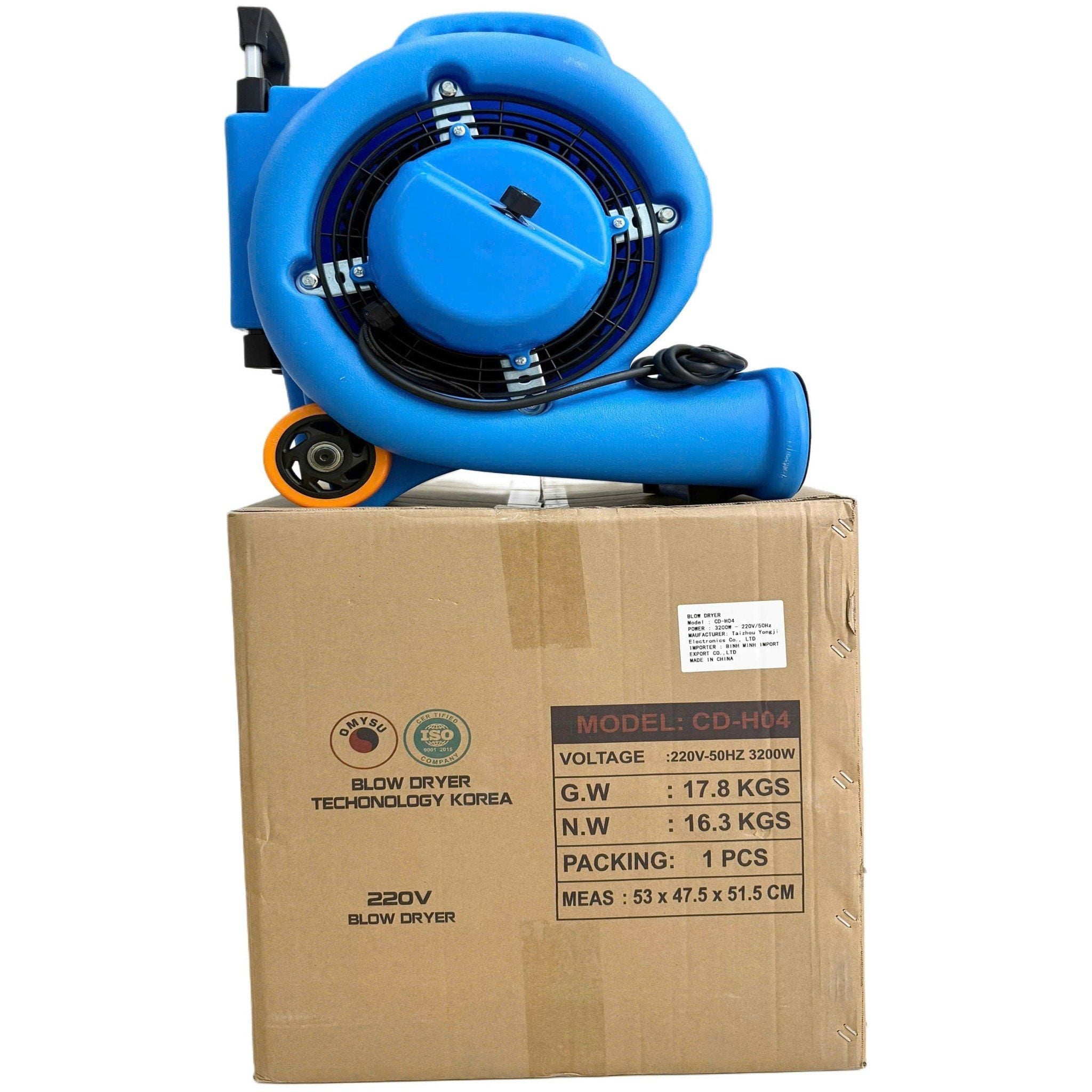 Quạt thổi khô sàn công nghiệp Omysu CD-H04 - 3200w