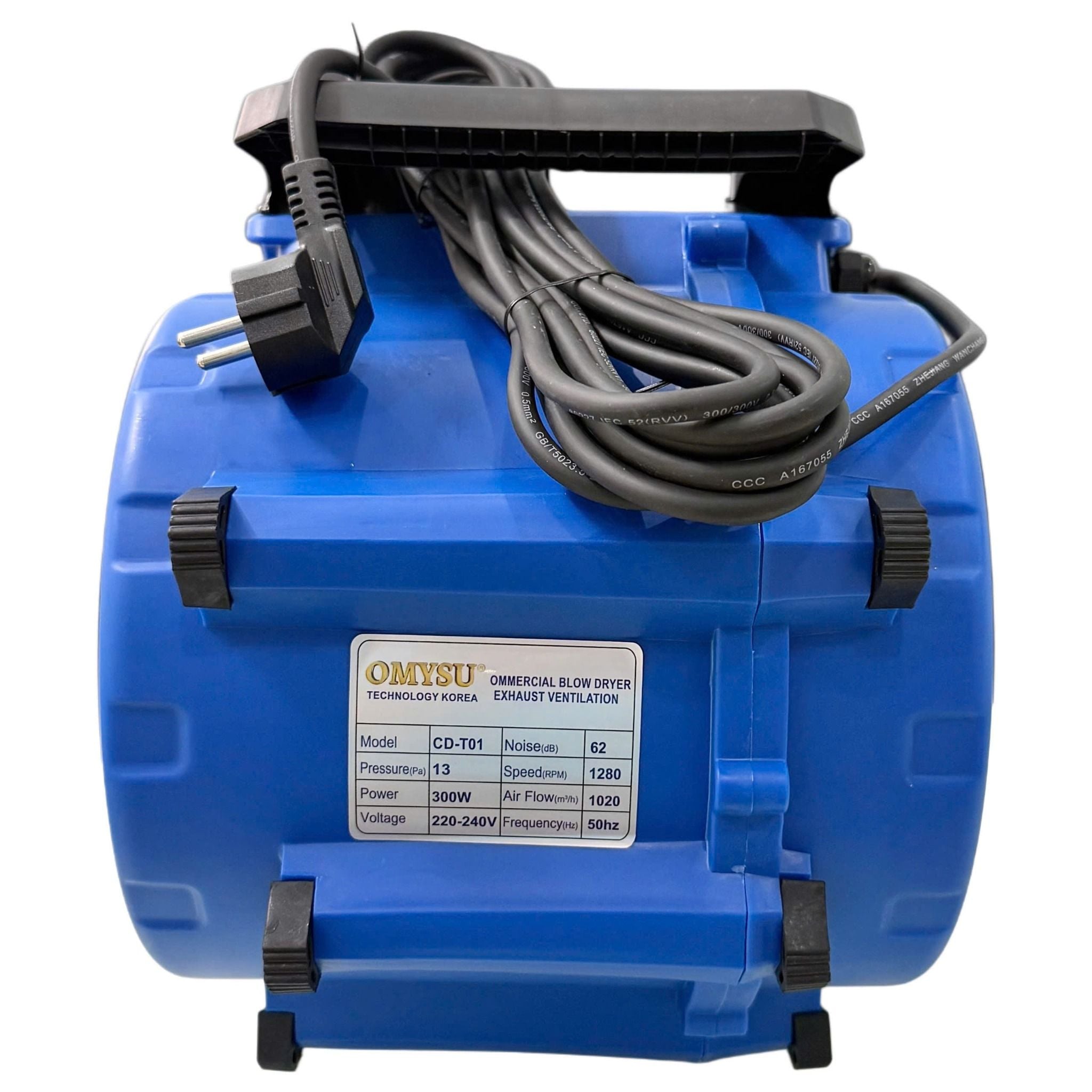 Quạt thổi khô sàn công nghiệp Omysu CD-T01 - 300w