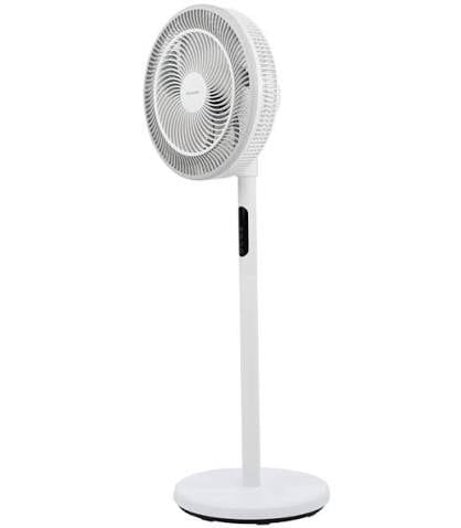 Quạt cây đứng Panasonic F-30JLVW / F-30JLVG 7 cánh – Động cơ DC siêu tiết kiệm, công nghệ gió 1/f Yuragi