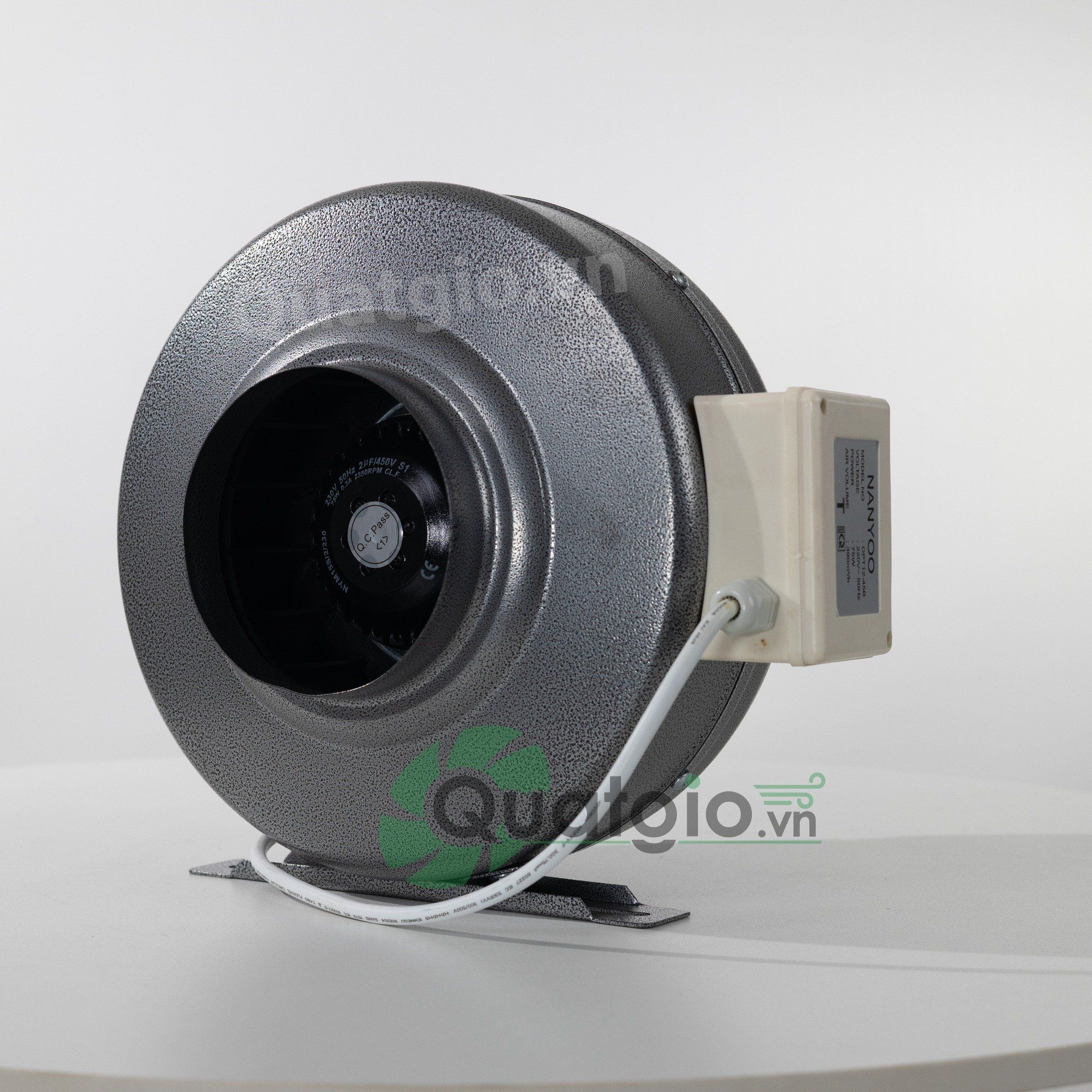 Quạt thông gió tròn nối ống đồng trục Nanyoo (ip44) DPT10-35B / DPT12-45B / DPT15-55B / DPT20-66B / DPT25-66B / DPT31-66B