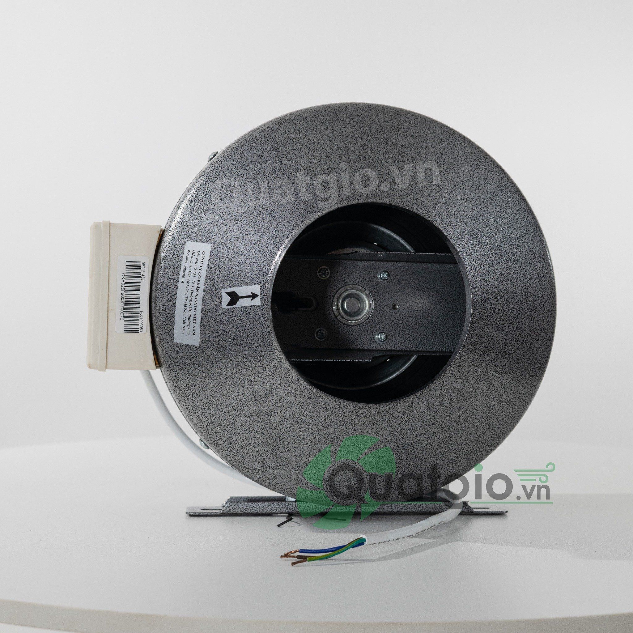 Quạt thông gió tròn nối ống đồng trục Nanyoo (ip44) DPT10-35B / DPT12-45B / DPT15-55B / DPT20-66B / DPT25-66B / DPT31-66B