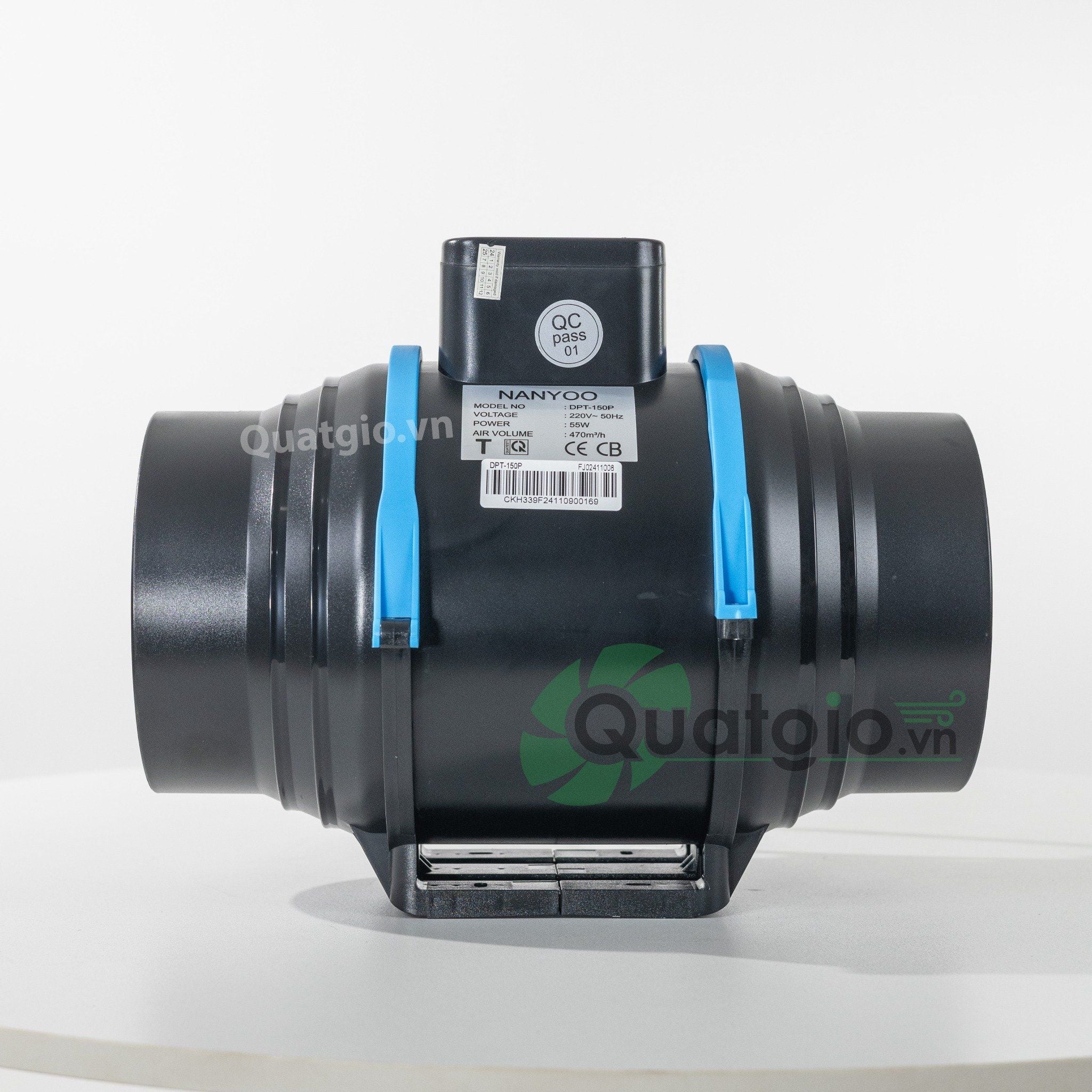 Quạt Thông Gió Nanyoo DPT-100P / DPT-125P / DPT-150P / DPT-200P / DPT-250P / DPT-315P