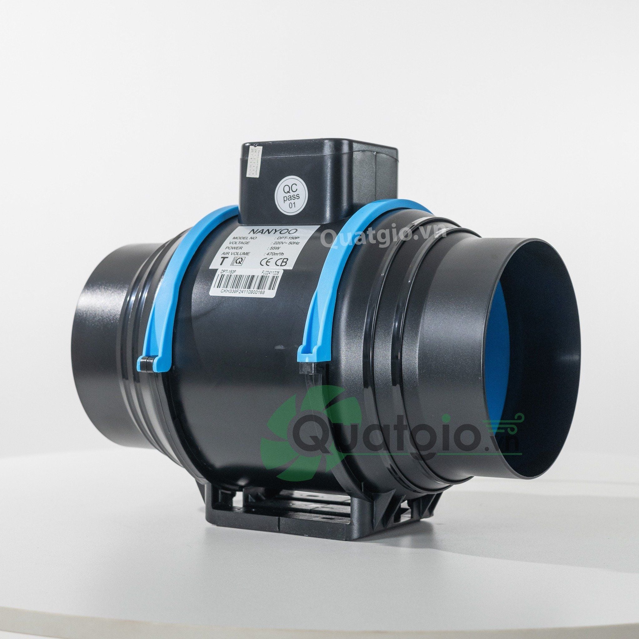 Quạt Thông Gió Nanyoo DPT-100P / DPT-125P / DPT-150P / DPT-200P / DPT-250P / DPT-315P