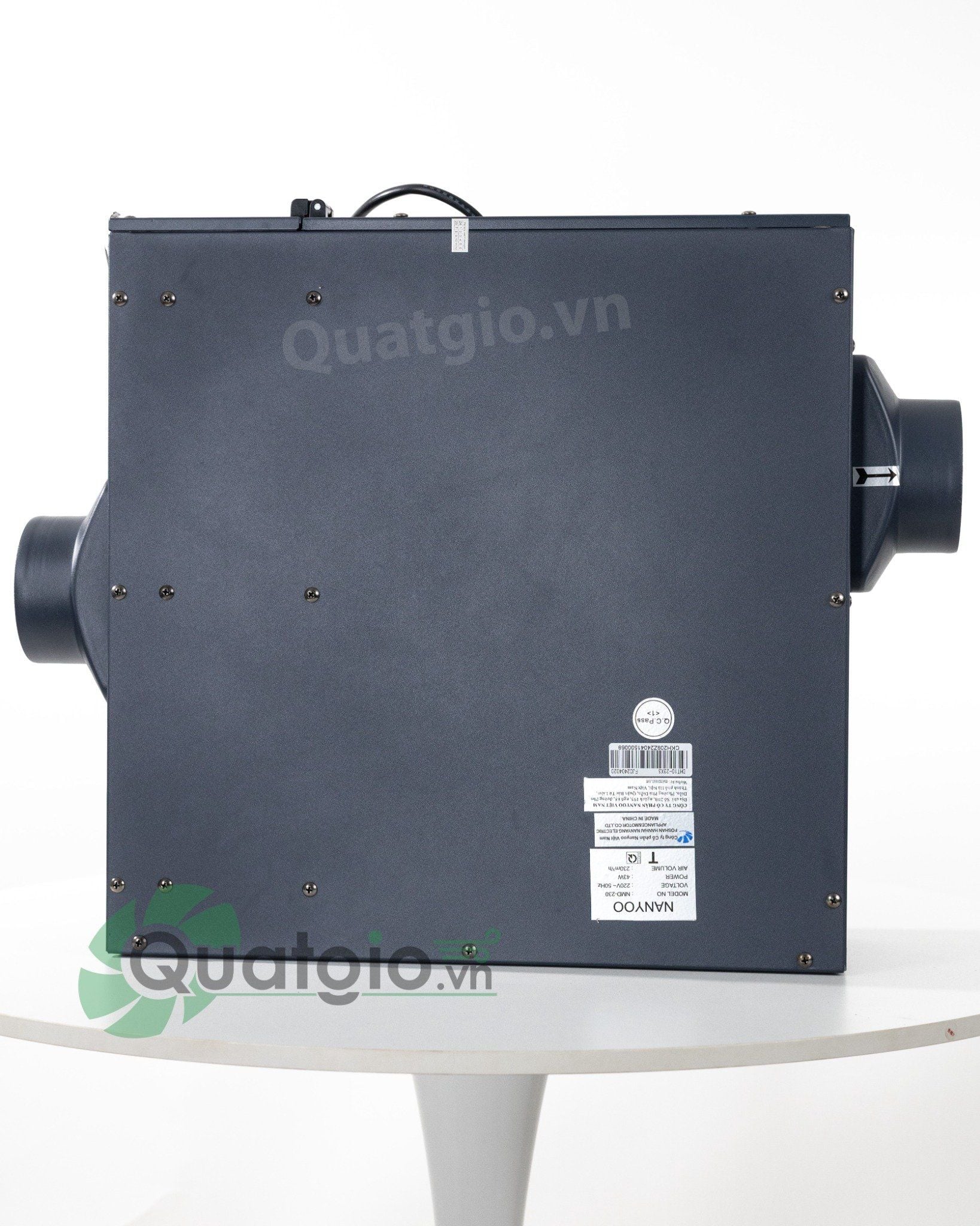 Quạt cấp khí tươi - Lọc không khí Nanyoo (ip44) NMD-230 / NMD-450 / NMD-720 / NMD-920