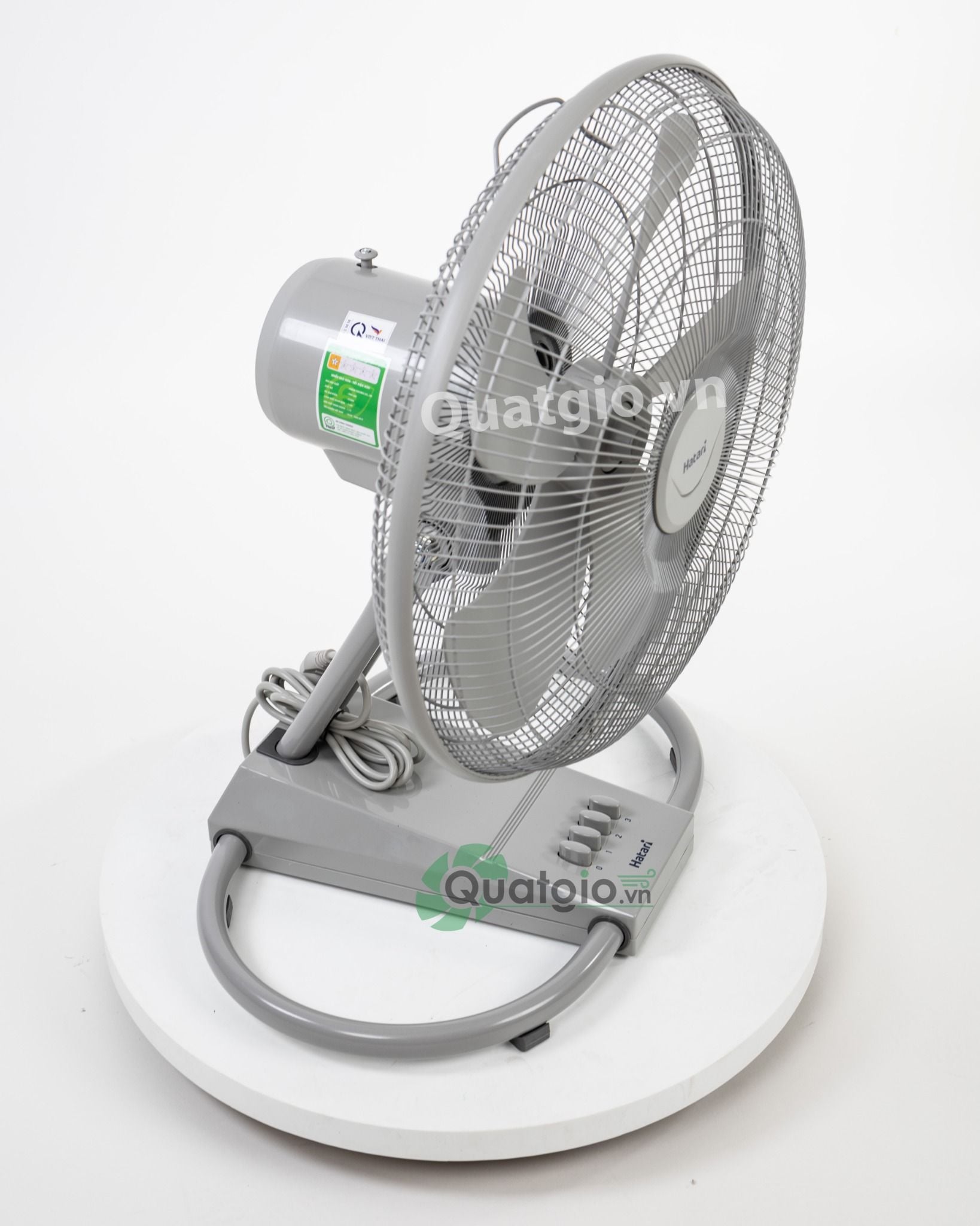 [Hỏa tốc] Quạt Thái Lan sàn công nghiệp Hatari IT18M2 114W - Nút nhấn