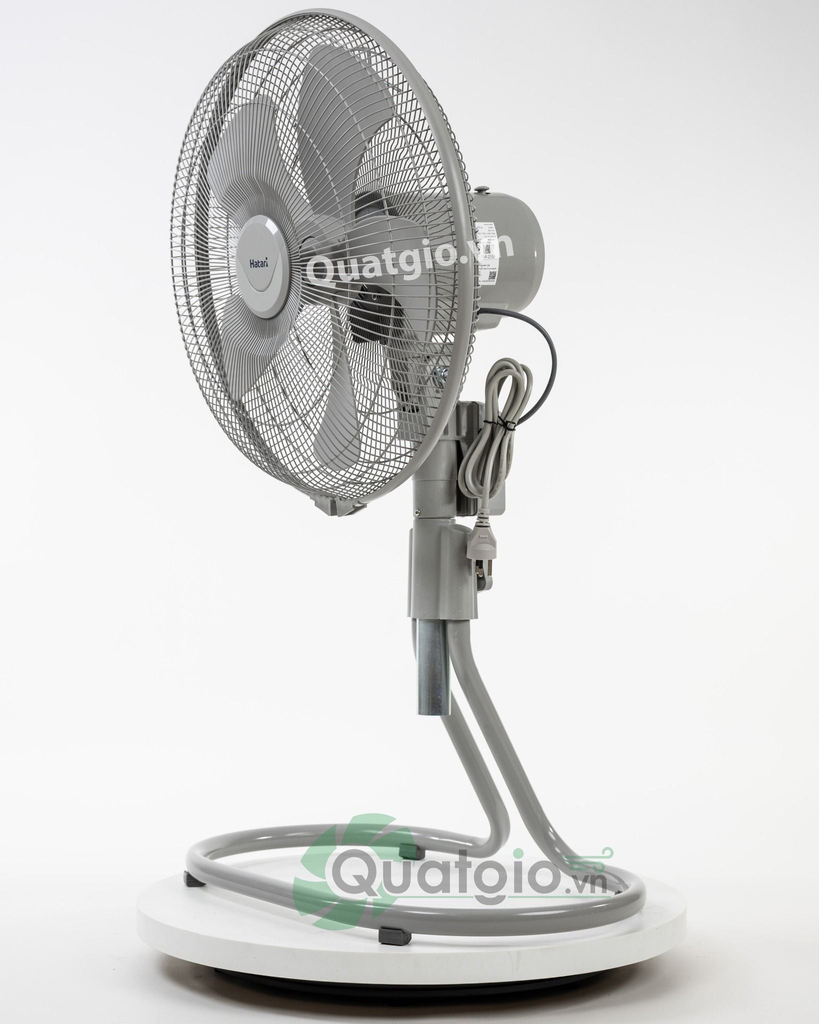 [Hỏa tốc] Quạt Thái Lan sàn công nghiệp Hatari IS18M1 114W - Nút nhấn